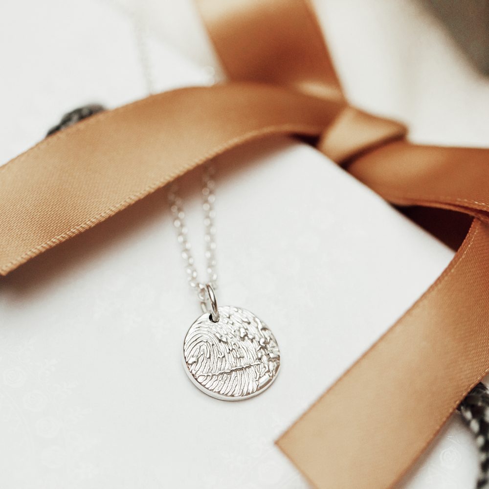 Personalised Double Disc Charm Necklace | Lisa Angel